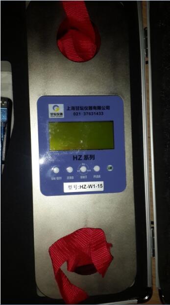 全新一代無線測力儀器cap-15000kg 能去皮、峰值停留